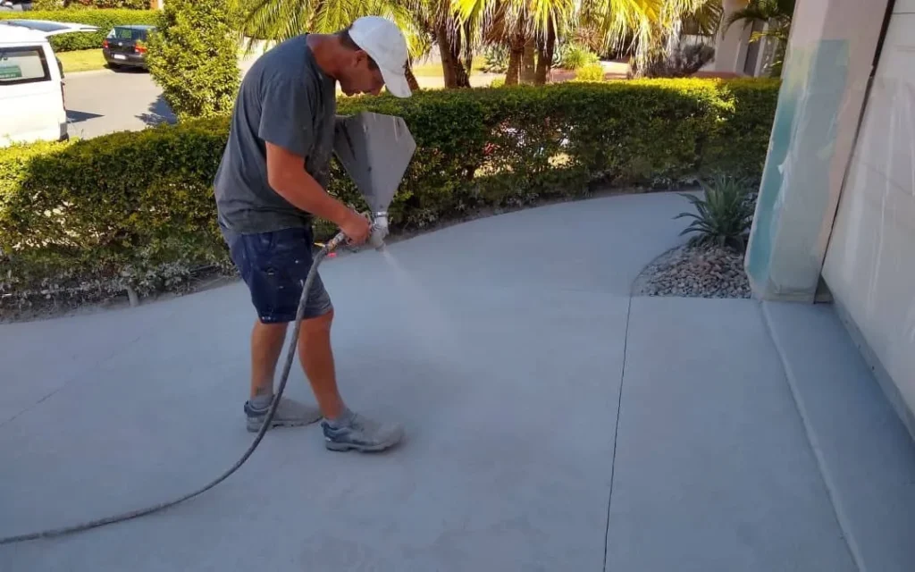 Resurfacing Concrete Driveway