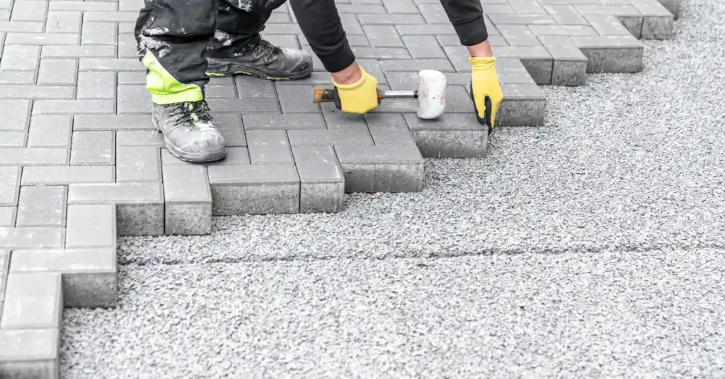 concrete driveway pavers