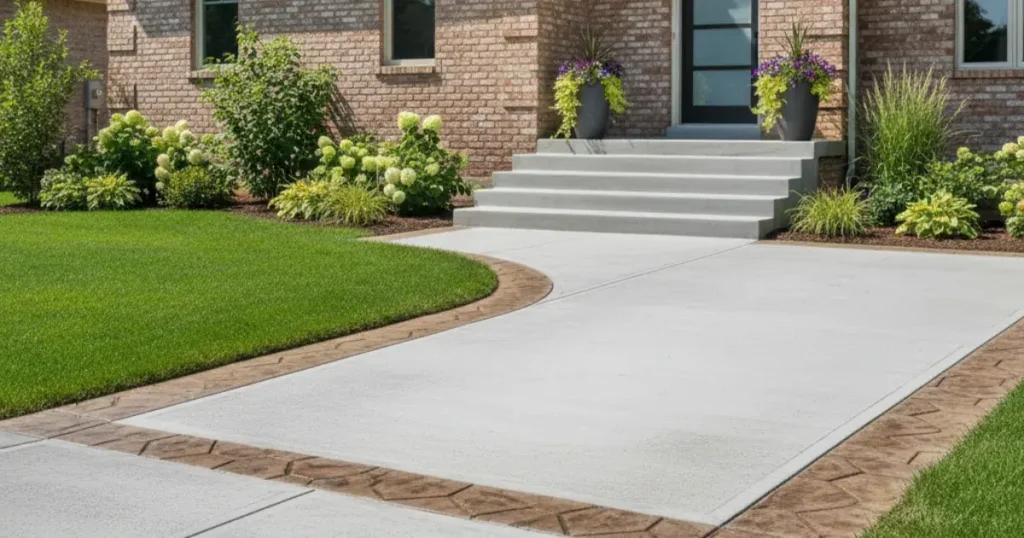 stamped concrete driveway contractors