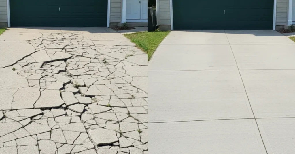 concrete driveway replacement contractors