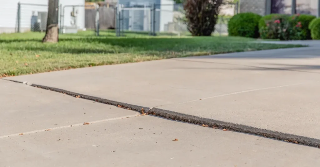 concrete driveway leveling
