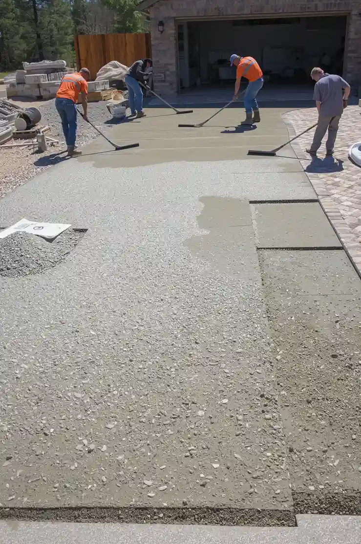Concrete Driveway Contractor Santa Fe TX