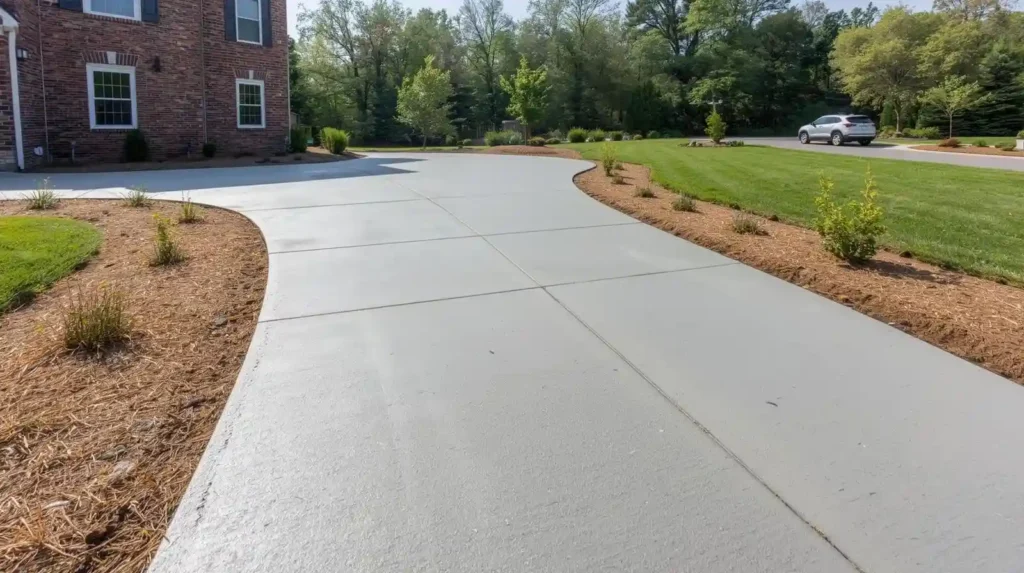 concrete driveway repair League City TX
