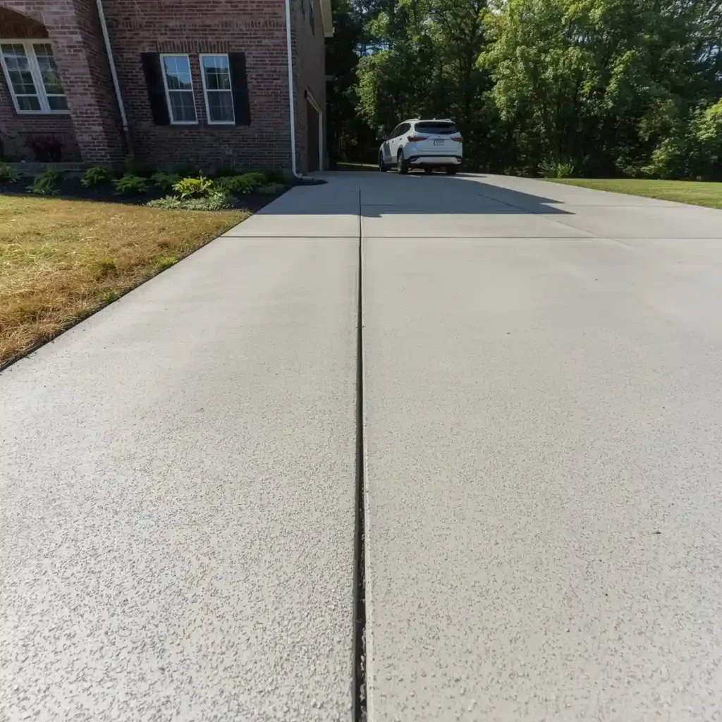 concrete driveway repair League City TX