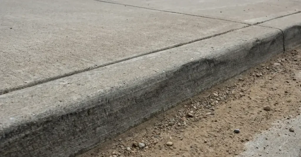 Concrete driveway thickness