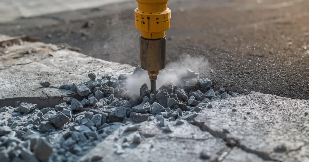 concrete removal Santa Fe TX