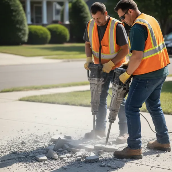 concrete removal Santa Fe TX