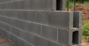 concrete masonry unit wall