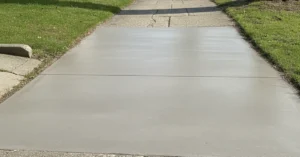 Repairing Concrete Sidewalk