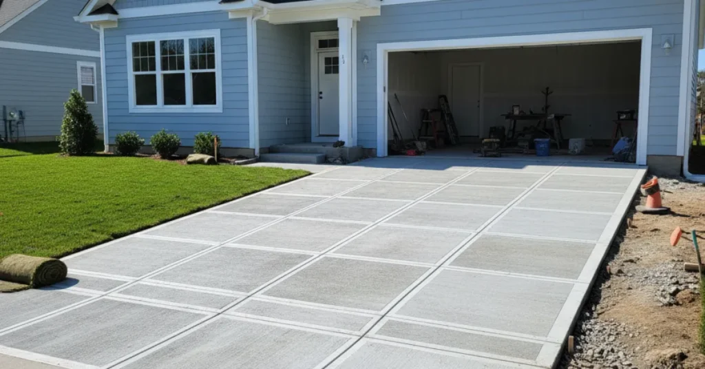 concrete driveway services la marque tx