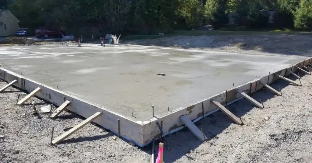 engineered concrete slab