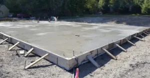 engineered concrete slab