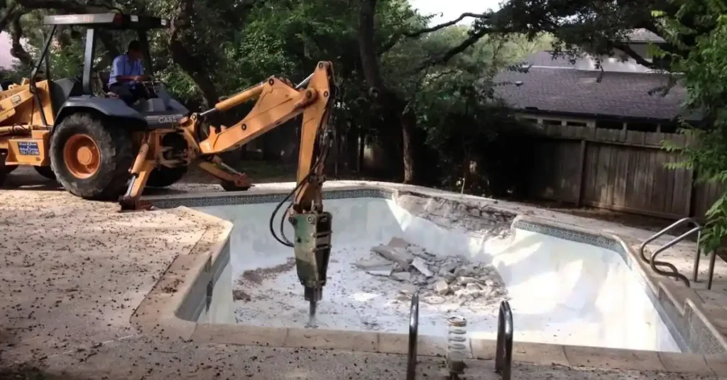 Pool Demolition Galveston TX