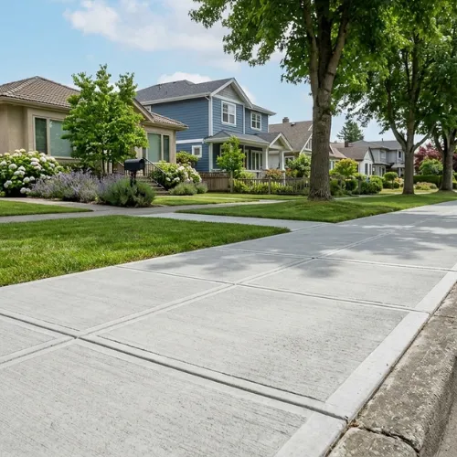 Safe and Attractive Concrete Sidewalks & Walkways