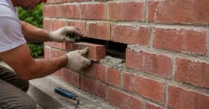 brick wall repair​