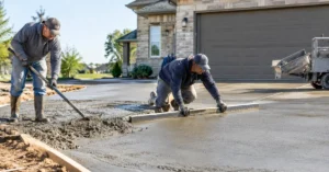 cement driveways