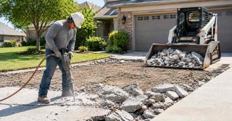 How Do You Calculate the Cost to Remove and Replace Concrete Driveway?
